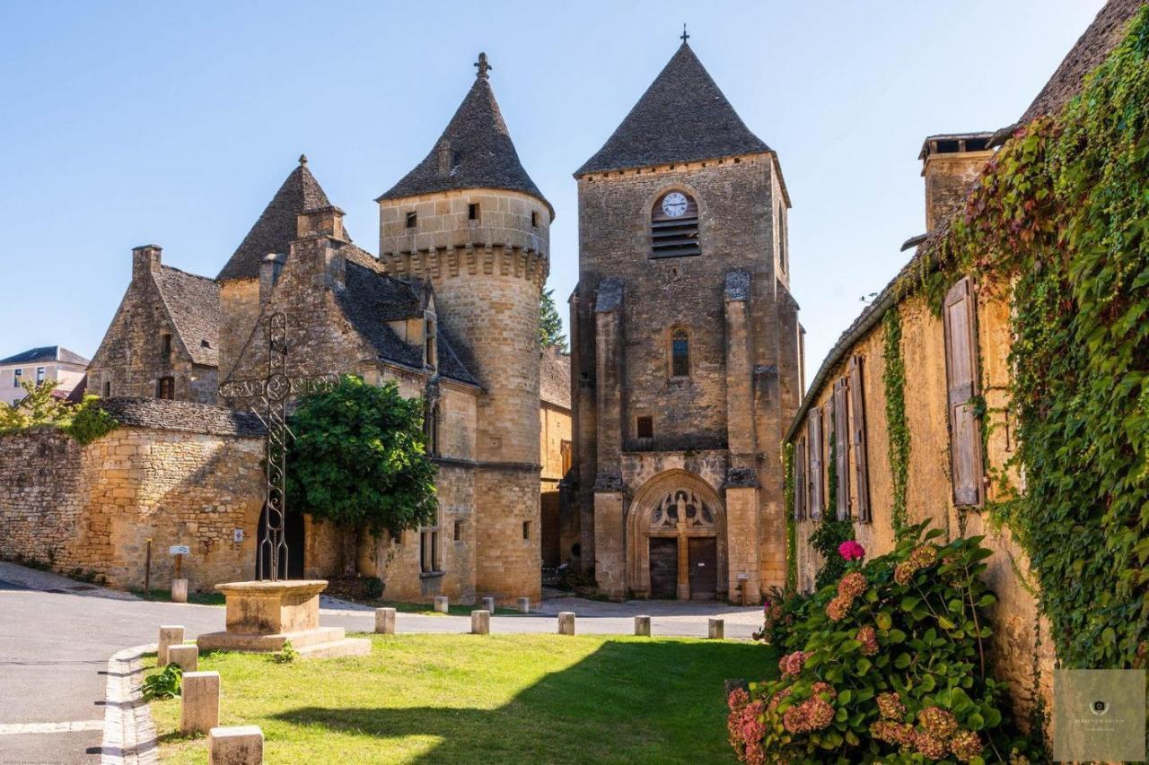 La Vieille Ferme: Superbe Complexe De 3 Gites En Pierre Avec Piscine Au Coeur Du Perigord Noir Saint-Genies Exteriör bild