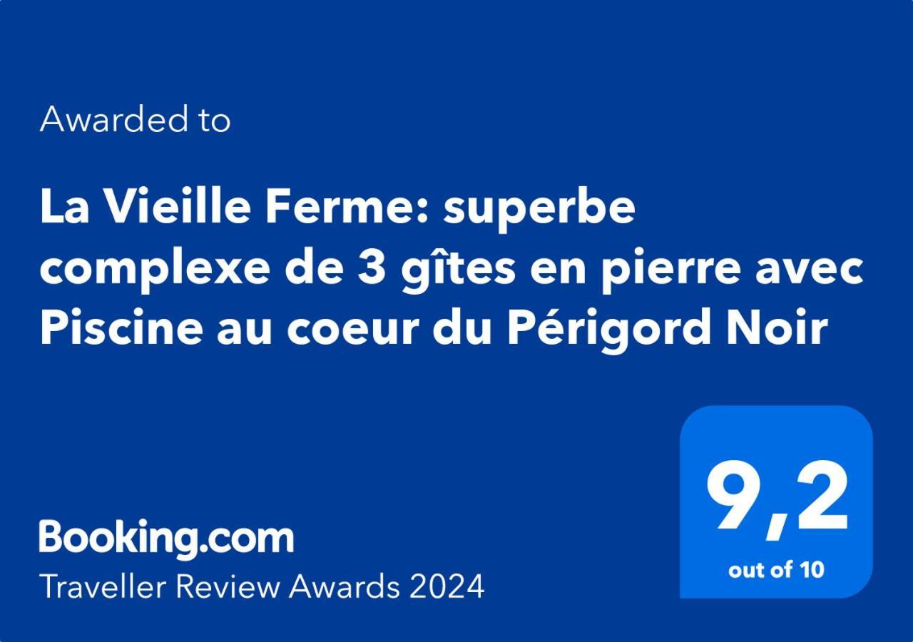 La Vieille Ferme: Superbe Complexe De 3 Gites En Pierre Avec Piscine Au Coeur Du Perigord Noir Saint-Genies Exteriör bild