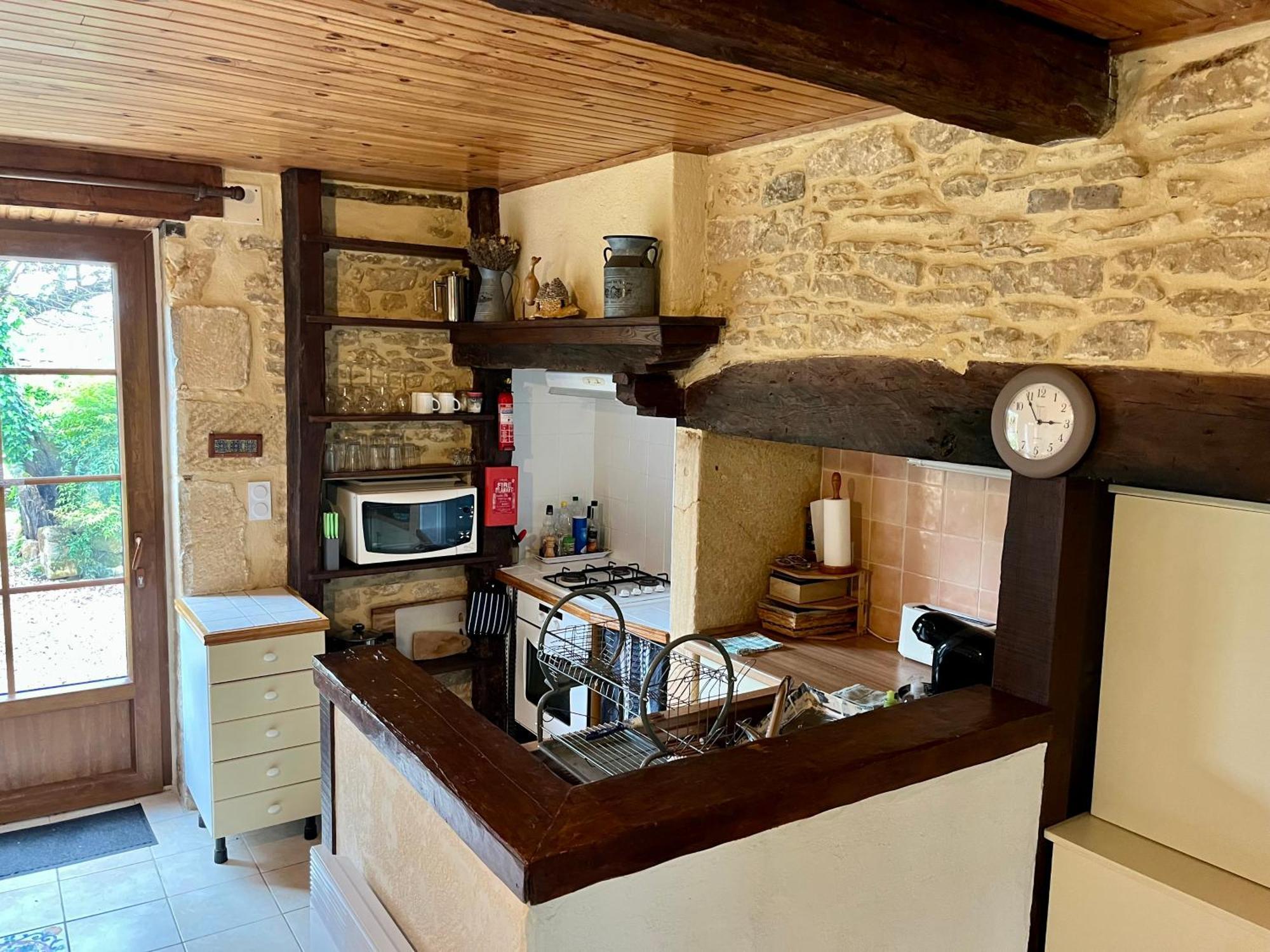 La Vieille Ferme: Superbe Complexe De 3 Gites En Pierre Avec Piscine Au Coeur Du Perigord Noir Saint-Genies Exteriör bild